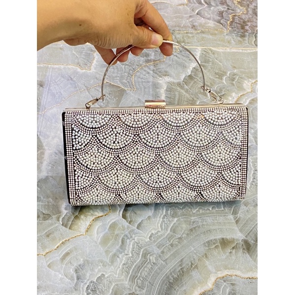 TÚI ĐEO CHÉO .CLUTCH DỰ TIỆC SANG CHÃNH HVQ-09