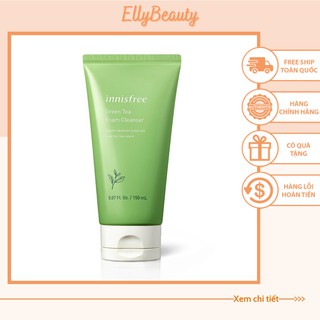 SỮA RỬA MẶT -INNISFREE -Trà Xanh Innisfree Green Tea Cleansing Foam 150ml – Mẫu Mới