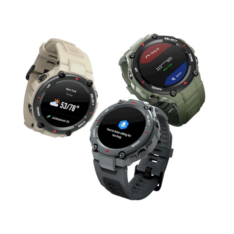 Đồng hồ thông minh tiêu chuẩn quân đội Xiaomi Amazfit T-Rex Quốc Tế - BH 12TH Chính hãng DGW