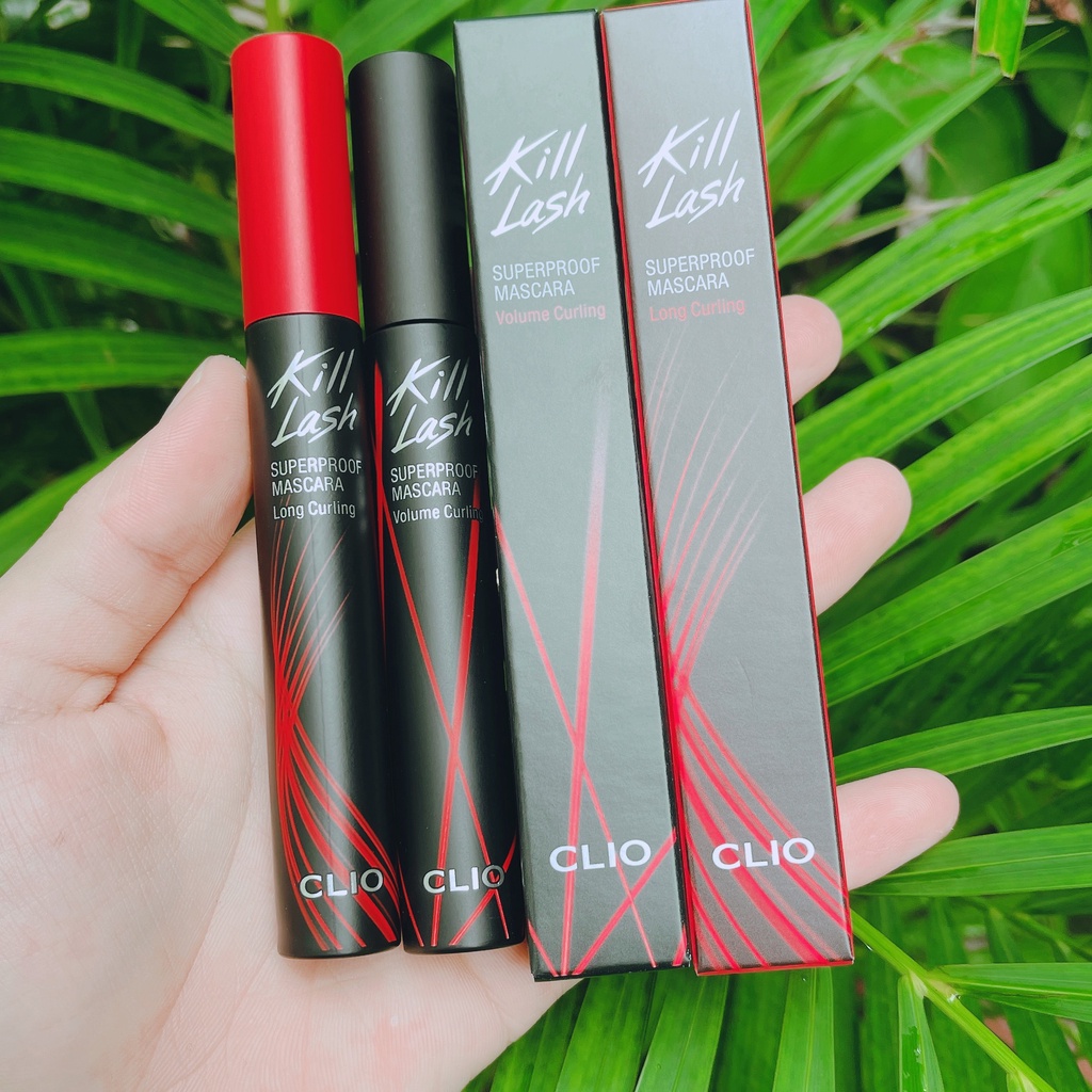 Mascara Clio Kill Lash Superproof Chuốt Mi 7g