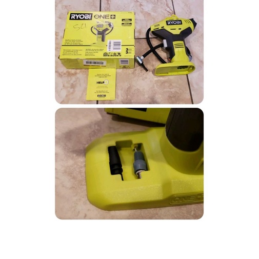 Bơm xe RYOBI 18V