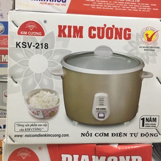 Nồi cơm điện shapv kim cương 1,8 lít
