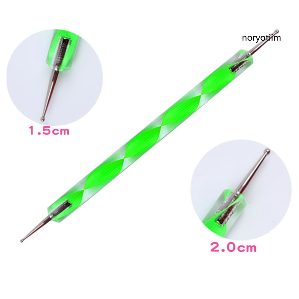 Bộ 5 bút vẽ họa tiết chấm bi hai đầu dành cho trang trí móng tay nghệ thuật