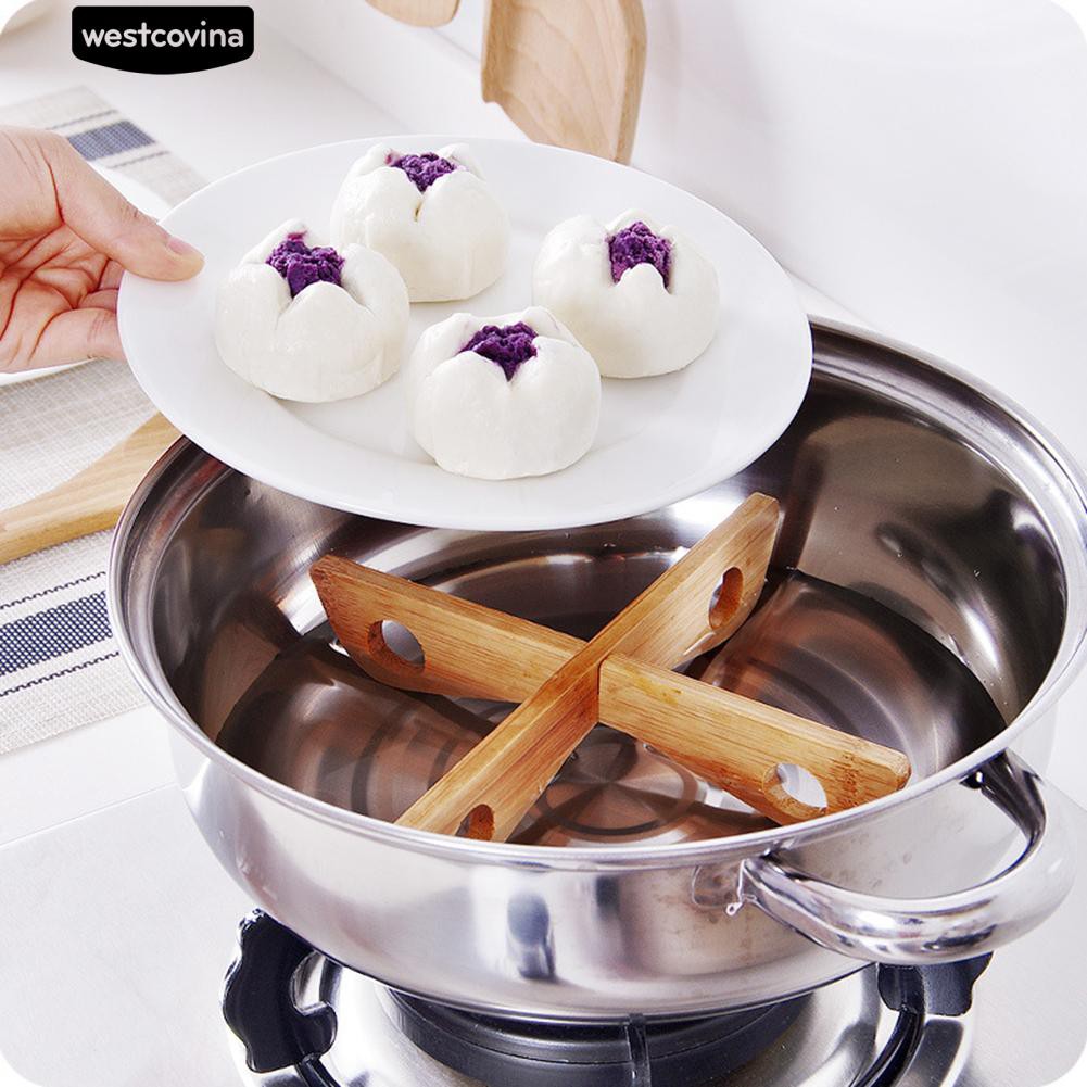 Đế Gỗ Lót Nồi Cách Nhiệt Tiện Dụng