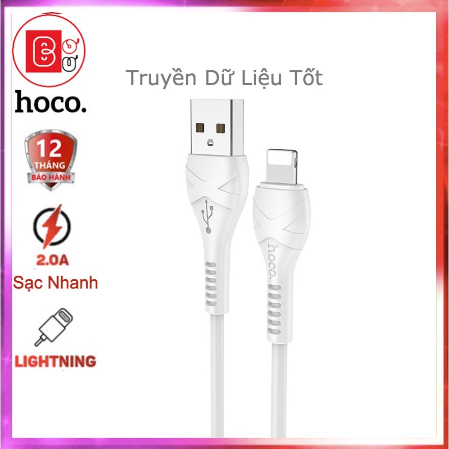 [Bh 12Th] Dây Cáp Sạc NHANH Iphone SIÊU BỀN Hoco X14 Lightning, CHÍNH HÃNG Dây Cáp Sạc Dù Cho tất cả dòng Iphone- Bơ Bư