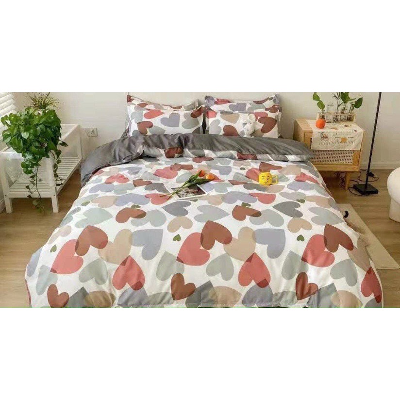 Chăn Ga Gối hàng nhập combo 4 món cao cấp cotton poly hàng loại 1 ( không kèm ruột)