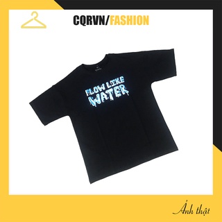 Áo thun, áo unisex flow like water, thun unisex đẹp