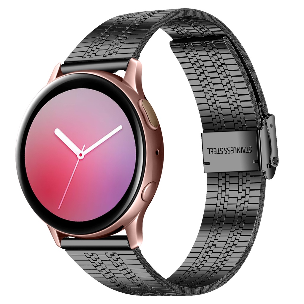 Dây Đeo Inox 20mm 22mm Sang Trọng Cho Garmin Vivomove 3 Luxe Hr Fenix Chronos Vivoactive 4 3