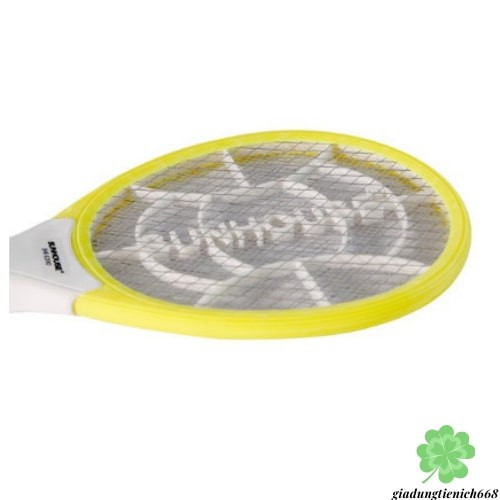 Vợt muỗi màu vàng tích hợp đèn báo sạc tiện dụng Sunhouse SHE-E200