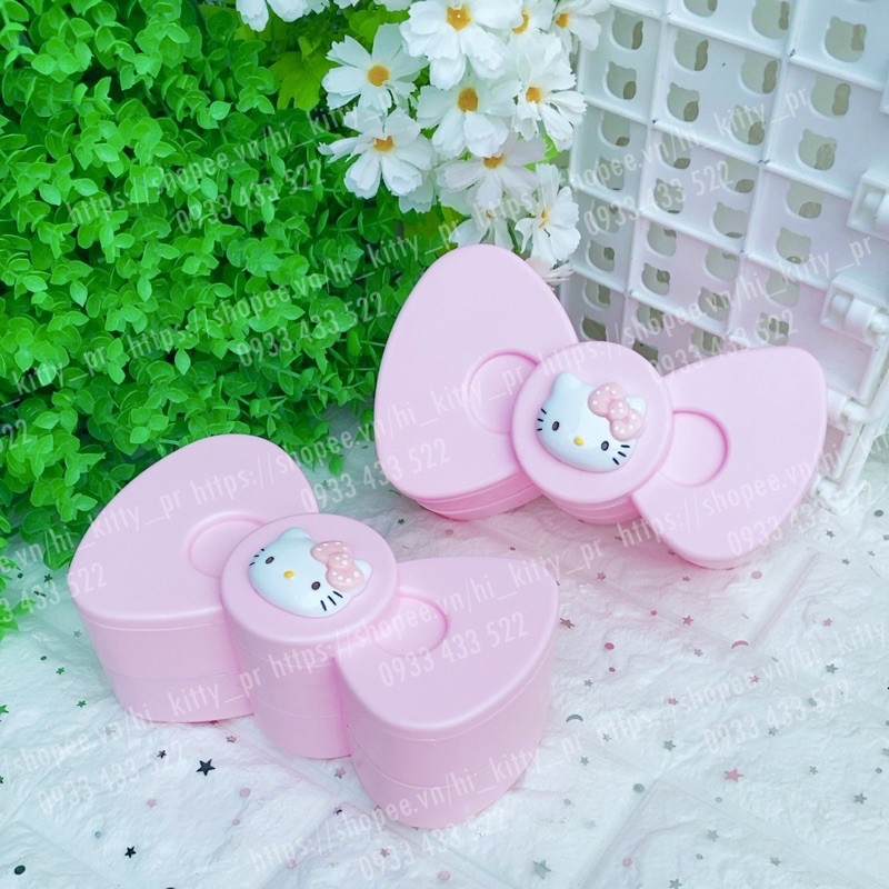 Hộp đựng trang sức hình nơ Hello Kitty