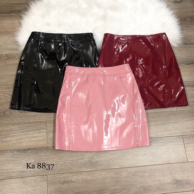 XẢ HÀNG - Chân váy da bóng có túi không xẻ cạp cao, có lót quần trong KS1700 - NhiNhi Shop | BigBuy360 - bigbuy360.vn