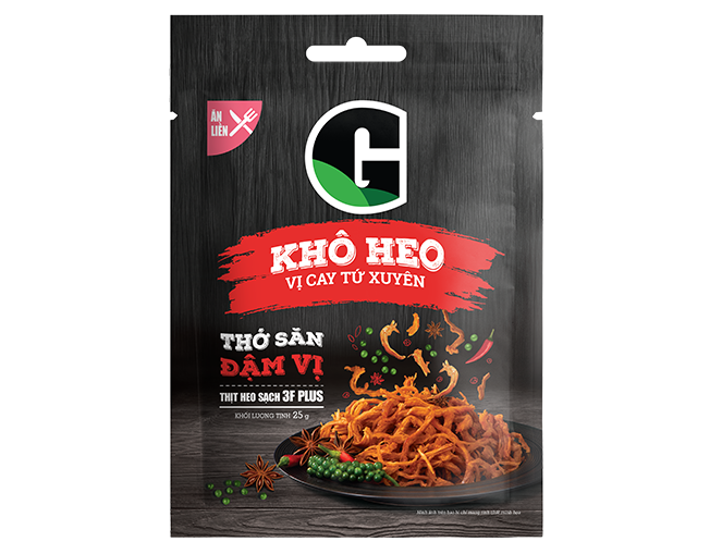 Khô Heo Vị Cay Tứ Xuyên 25g | BigBuy360 - bigbuy360.vn