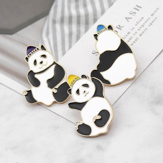 Cute Panda Brooch Garment Bag Accessories