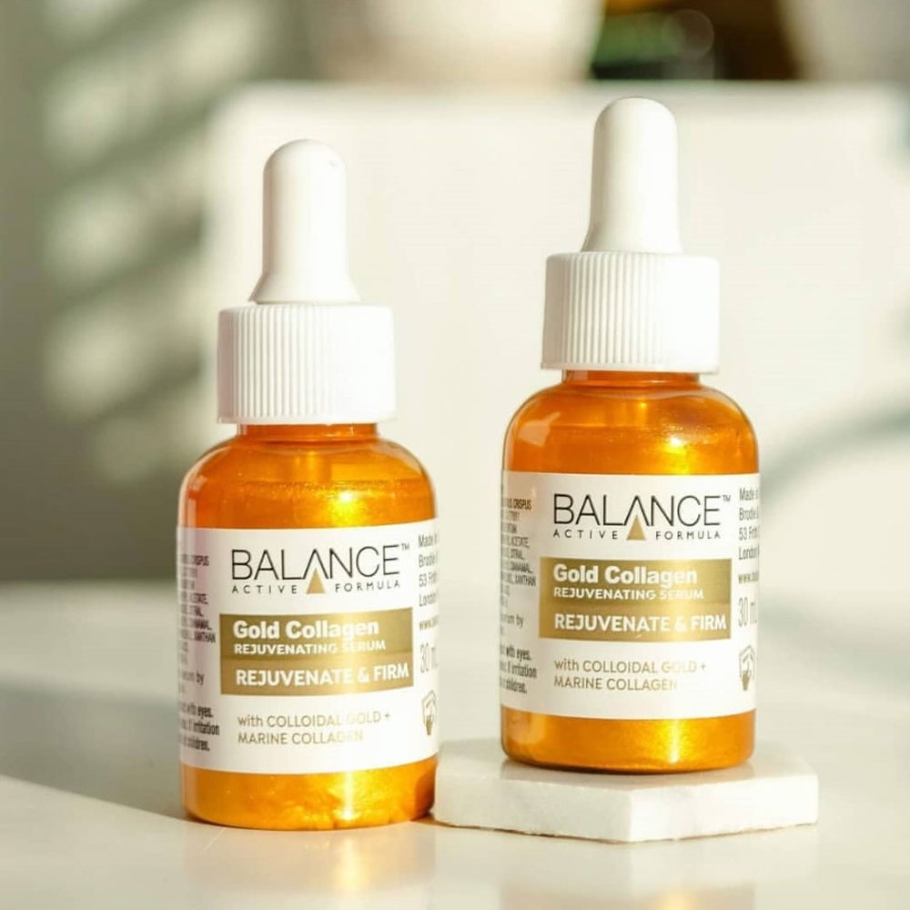 Serum Làm Chậm Lão Hóa, Tái Tạo Da Balance Active Formula Gold Marine Collagen Rejuvenating 30ml