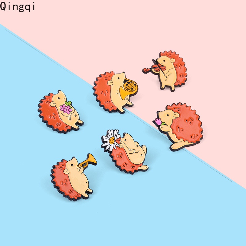 Trâm cài áo MISS ZOE hình nhím hoạt hình dễ thương