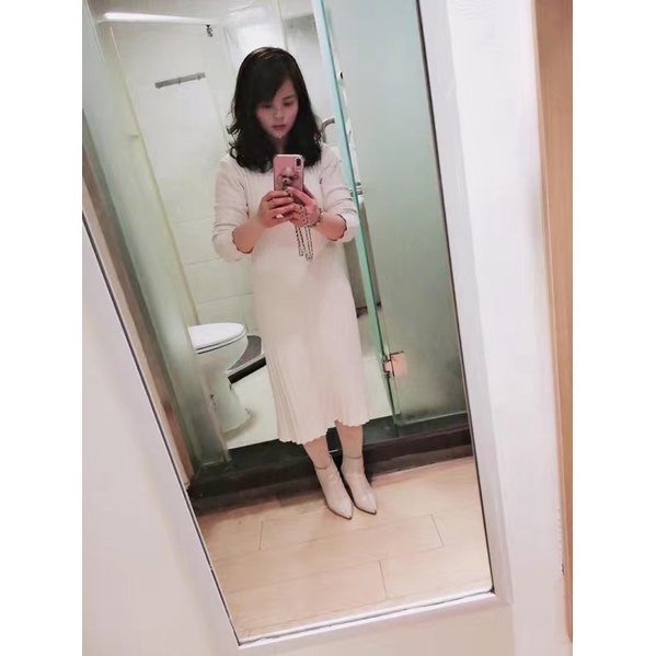 Sét áo + váy len thời trang thu đông quảng châu cao cấp