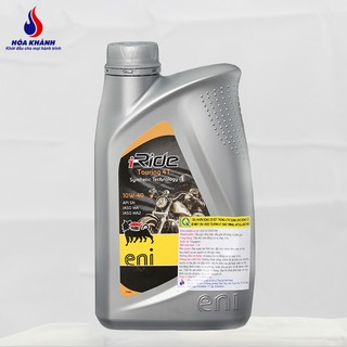 [Nhập khẩu chính hãng] Dầu nhớt xe máy tổng hợp Ý eni i-Ride Touring 4T 10W-40 (1 Lít)