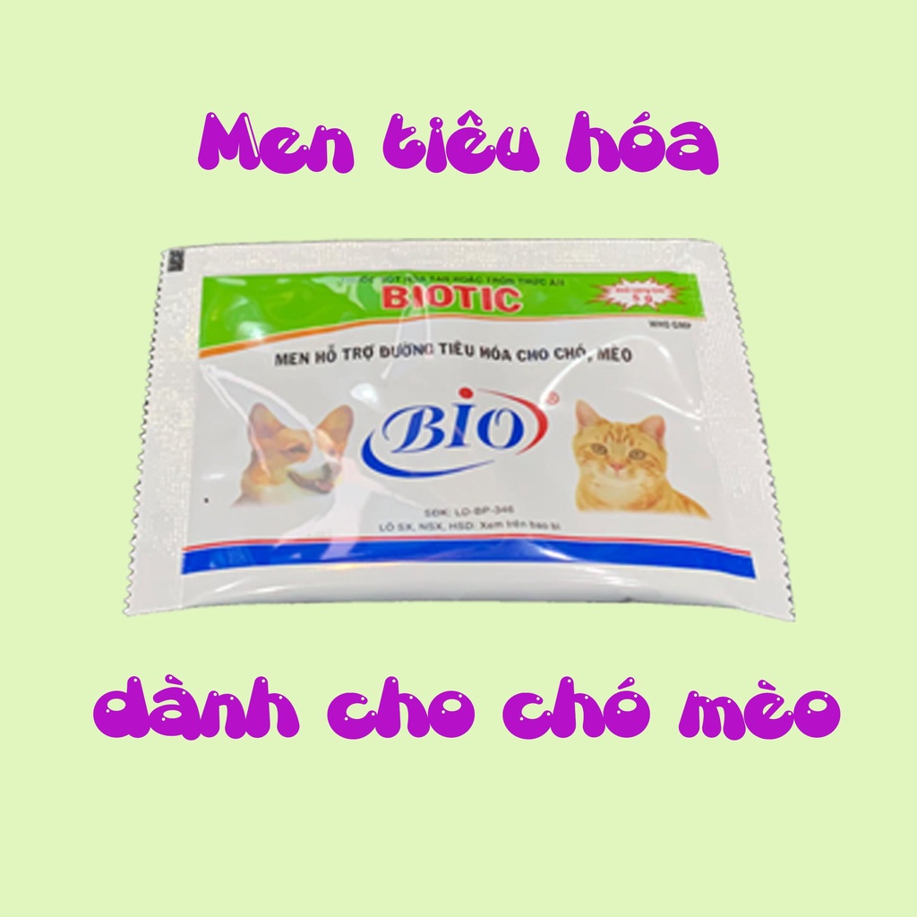 Men tiêu hóa Bio-Pharmachemie dành cho chó mèo (gói lẻ)