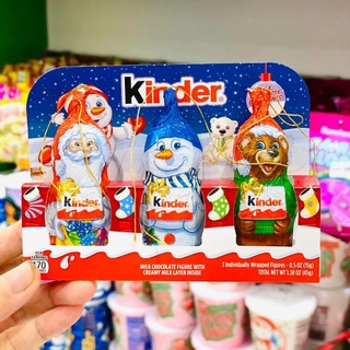 Socola Sữa Giáng Sinh Kinder Set 3 Thanh