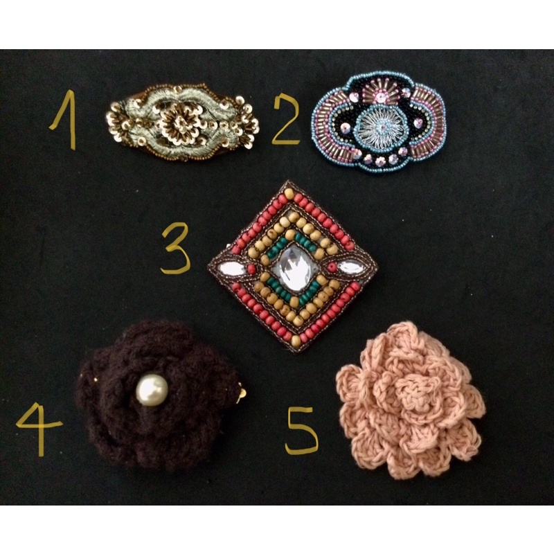 Kẹp, cài tóc độc đáo