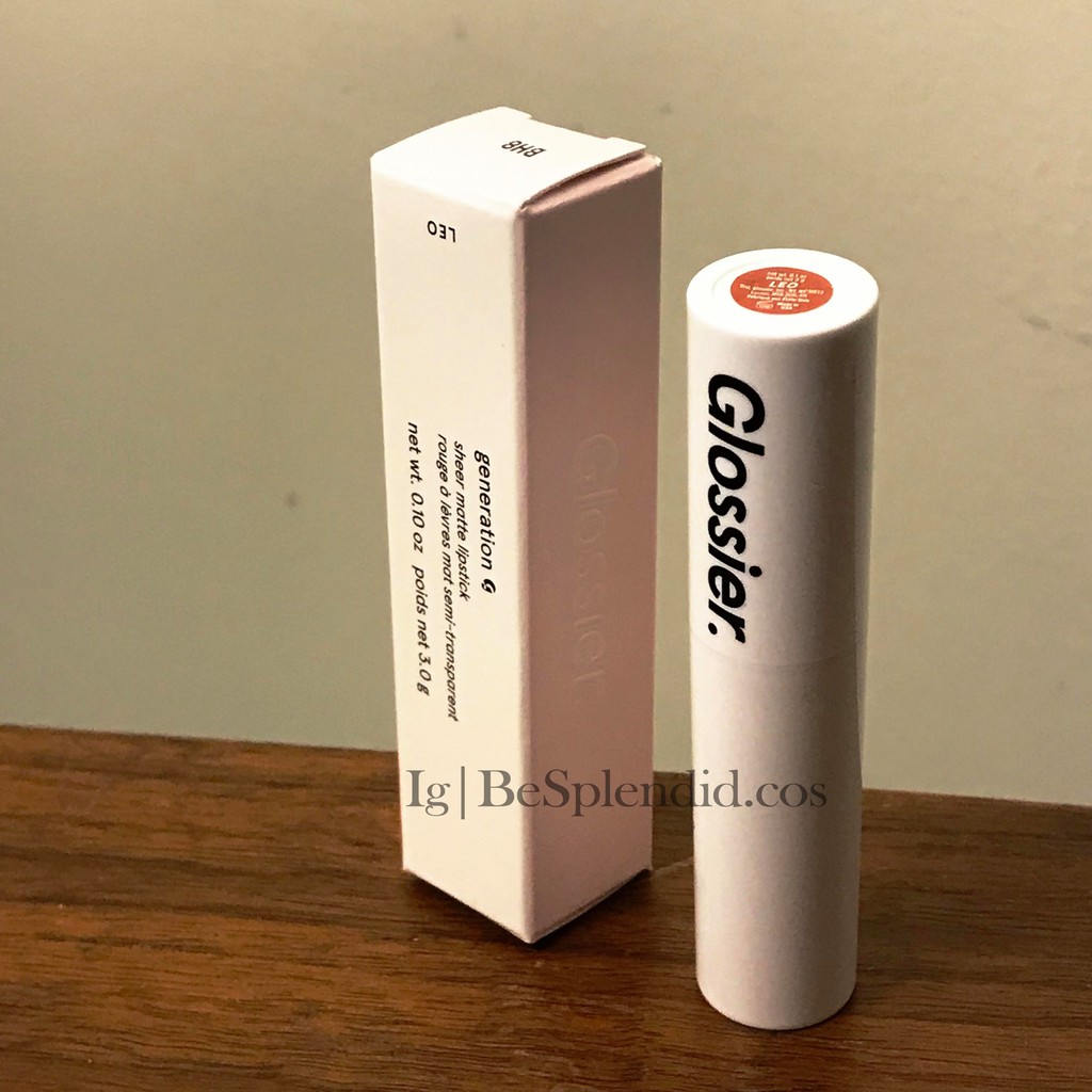 GLOSSIER - Son Lì Generation G Sheer Matte Lipstick (Đủ BILL US)