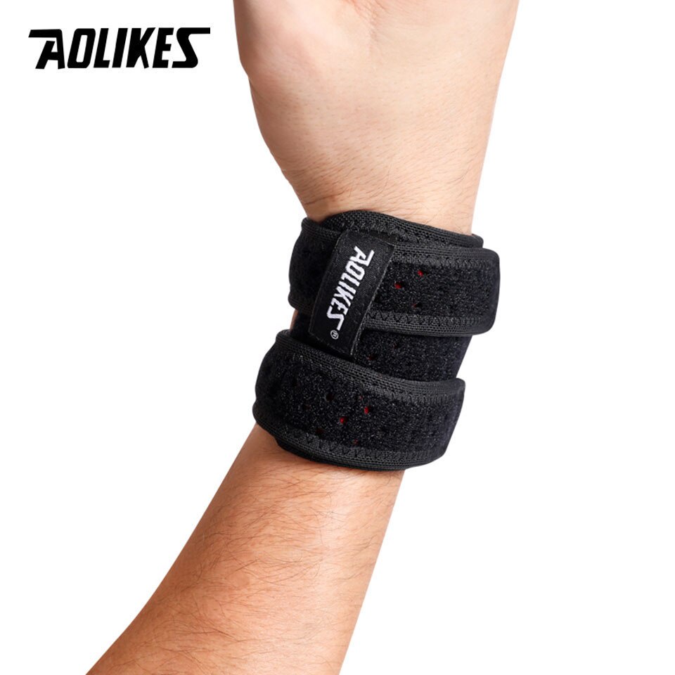 Băng quấn cổ tay tập gym AOLIKES A-7932 Sport wrist support