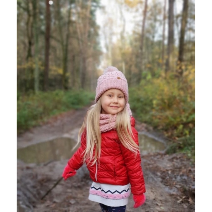 Mũ len vặn thừng HM