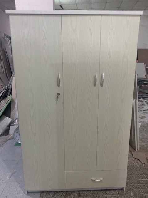 Tủ Nhựa Đài Loan cao 1m7-105-45cm có 2 hộc kéo ko kèm gương