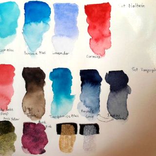 Pocket chiết SET MIX VANGOGH và HOLBEIN