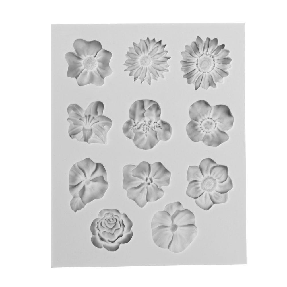 Khuôn Làm Hoa Cúc Trang Trí Bánh Kem