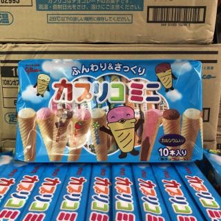 Combo 1 thùng bánh glico, bánh ốc quế glico