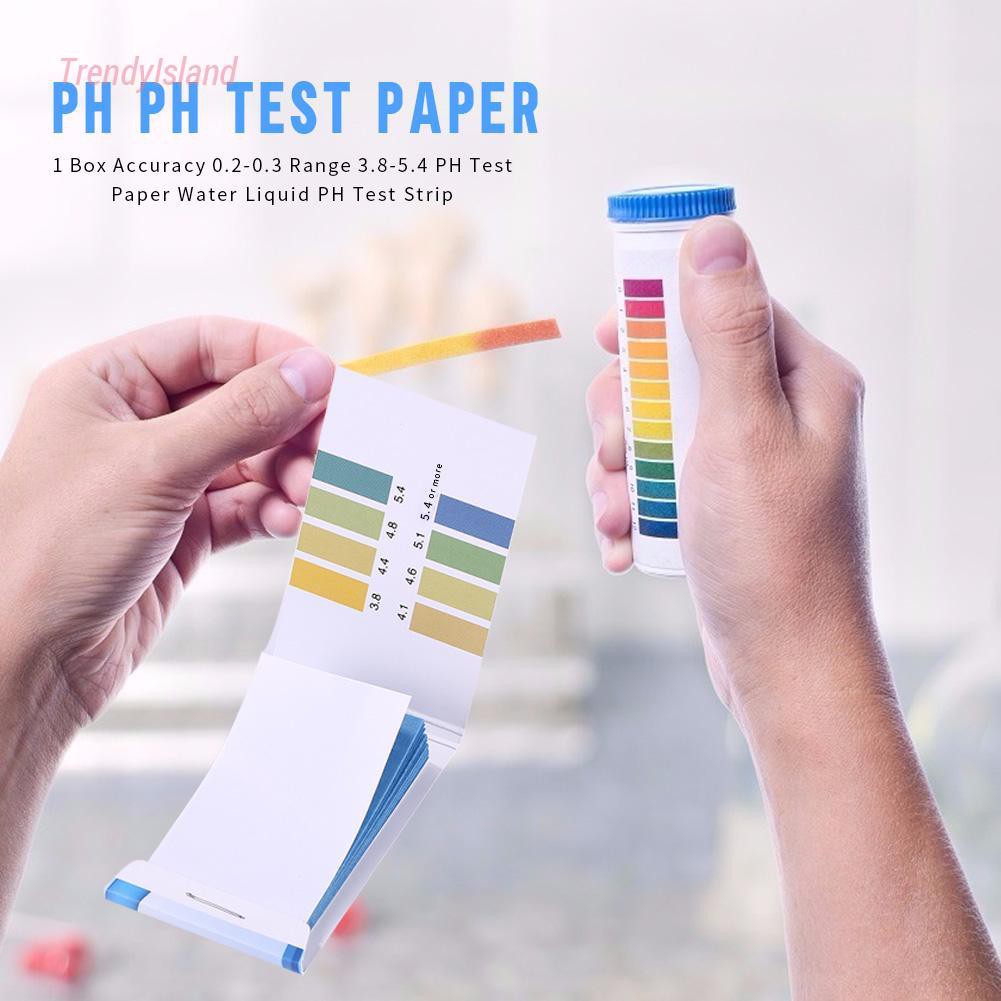 1 Hộp Giấy Kiểm Tra Độ Ph 0.2-0.3 3.8-5.4