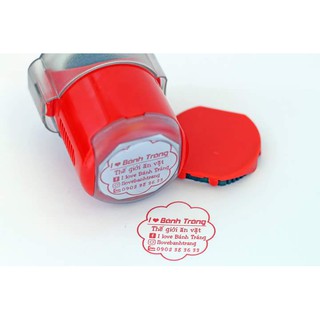 Nhận khắc dấu tròn logo,in bạch dương