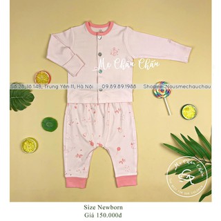 [NHẬP KIDTET hoàn 15% xu đơn 150k] bộ cài thẳng newborn