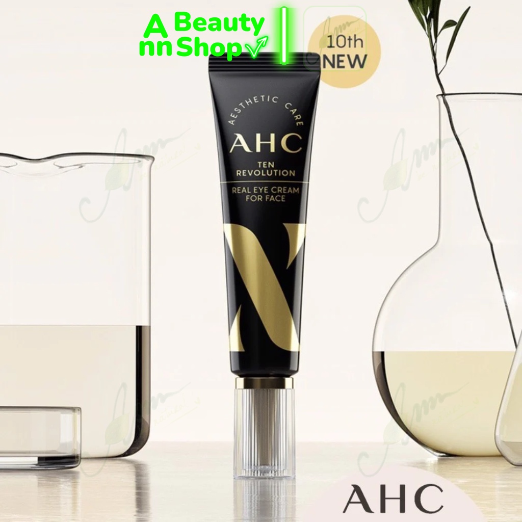 Kem Mắt Dưỡng Trắng, Chống Lão Hóa AHC Ten Revolution Real Eye Cream For Face