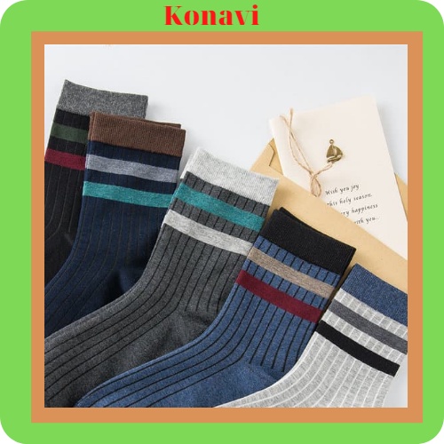 Tất vớ nam nữ Konavi, tất cổ vừa giữ ấm chân mùa đông với nhiều màu và mẫu mã TC01
