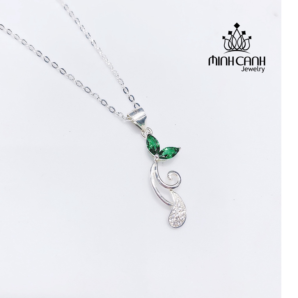 Dây Chuyền Bạc Hoa Cỏ Mùa Xuân Minh Canh Jewelry