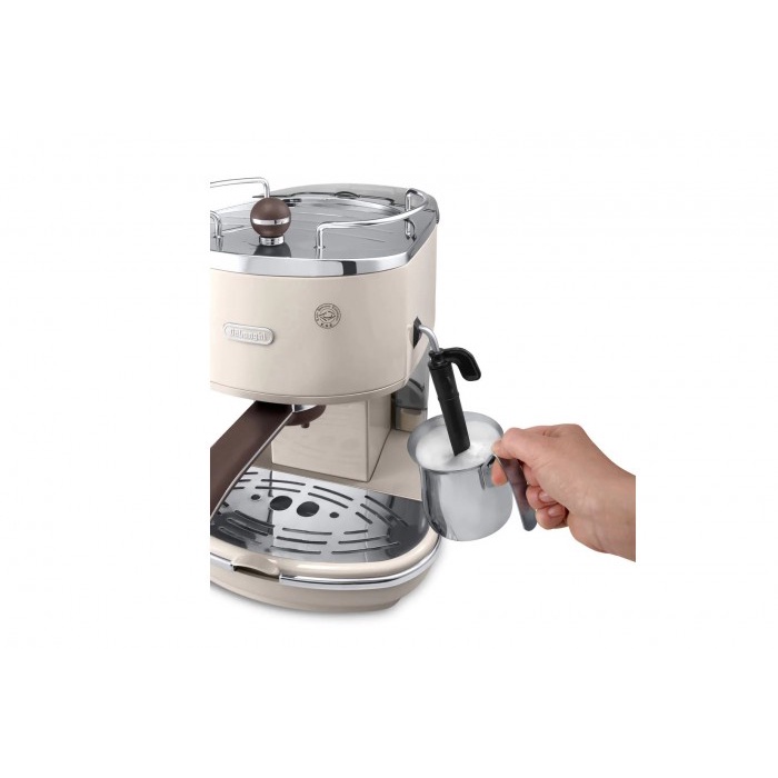 Máy pha cà phê DeLonghi ECOV311.BG màu kem Máy pha cafe espresso DeLonghi