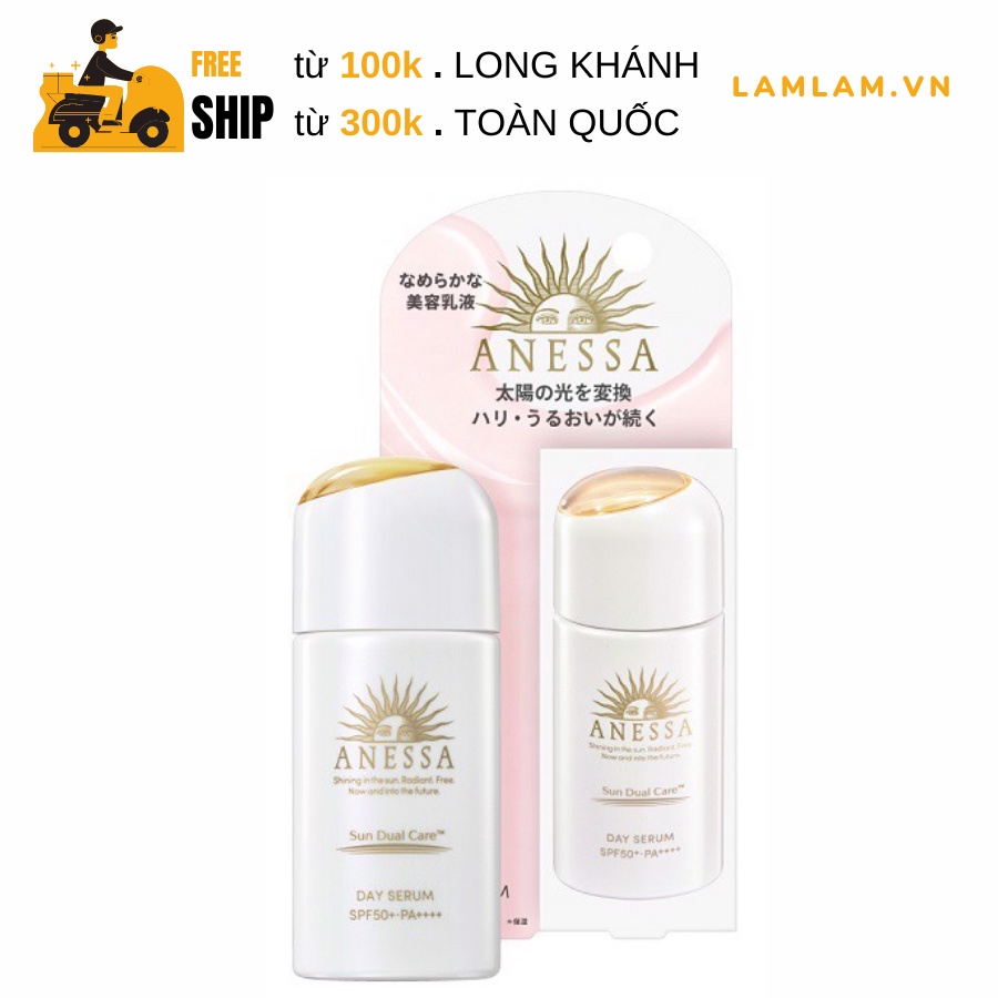 Serum Chống Nắng Anessa Dưỡng Da Nâng Tông 30ml (Mẫu Mới 2022) Day Serum SPF50+ PA++++ (New 2022)