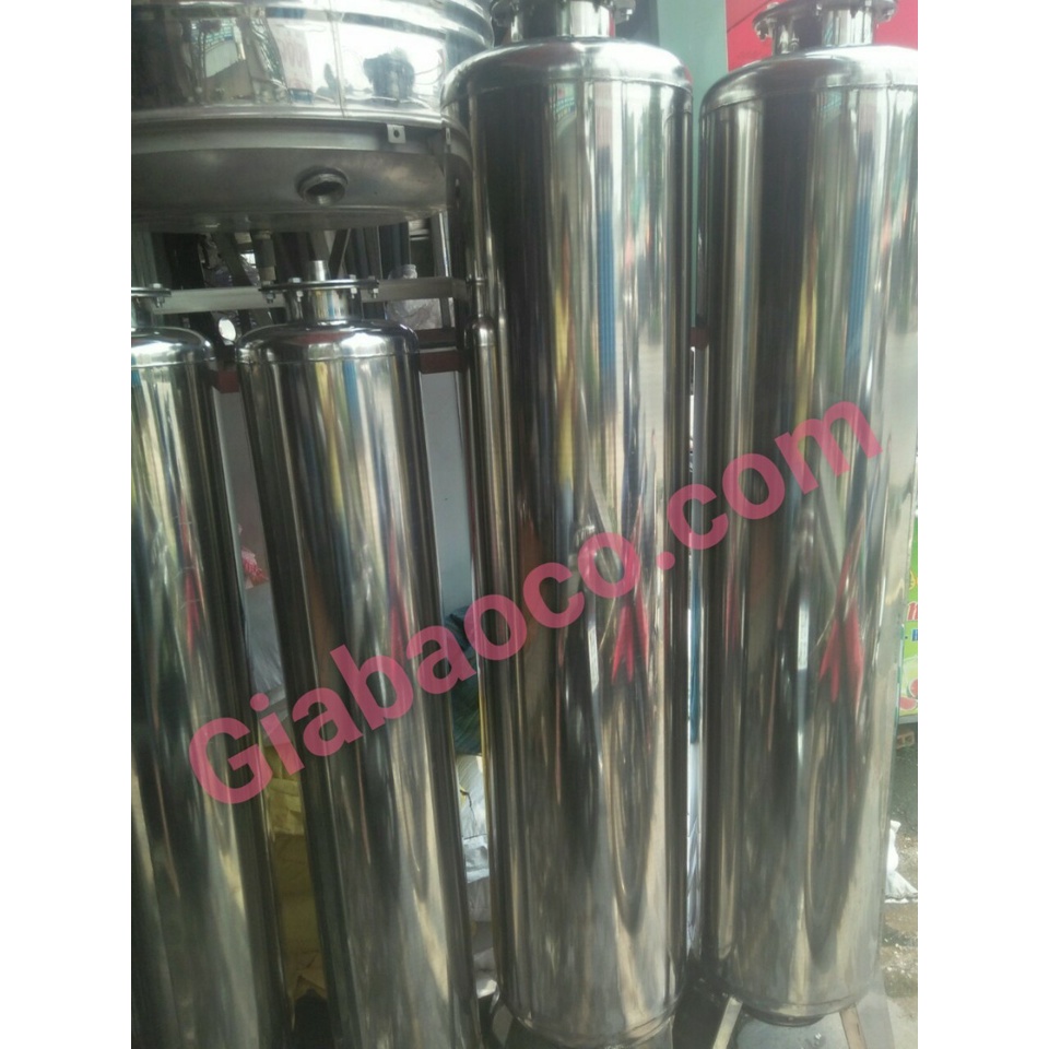 Vỏ Cột Lọc Nước Inox 304: Phi 220mm  Và Phi 250mm - Đơn Giá / 1 Cột