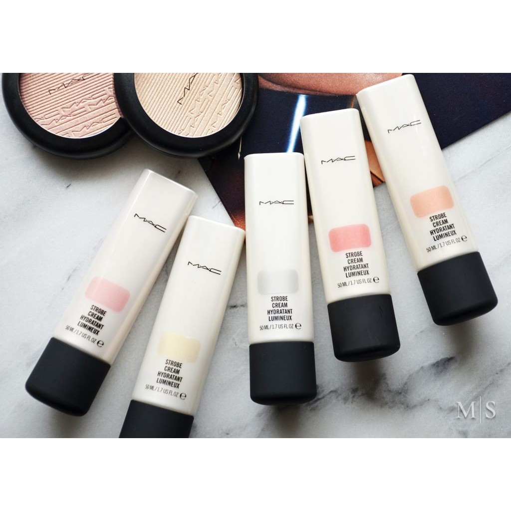 Kem lót bắt sáng Mac Strobe Cream Hydratant Lumineux