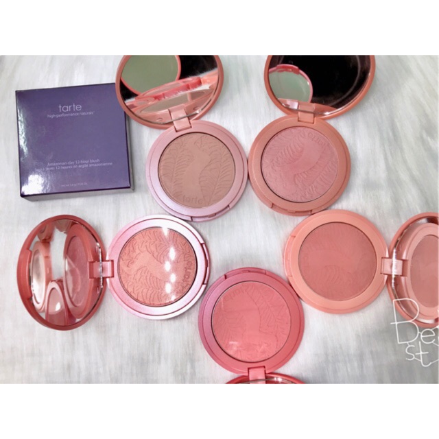 [HÃNG GIAO 6/20]Má hồng Tarte Amazonian Clay 12 hour fullsize 5.6g, minisize 1.5g | BigBuy360 - bigbuy360.vn