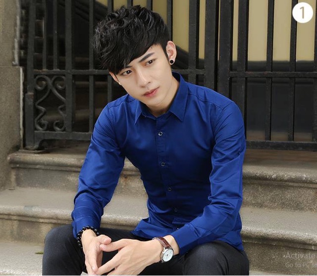 FREESHIP 99K TOÀN QUỐC_[SIÊU PHẨM]Sơ mi nam dài tay xanh da trời chất lụa thái mềm mịn chống nhăn chống xù chống bám bụi | BigBuy360 - bigbuy360.vn