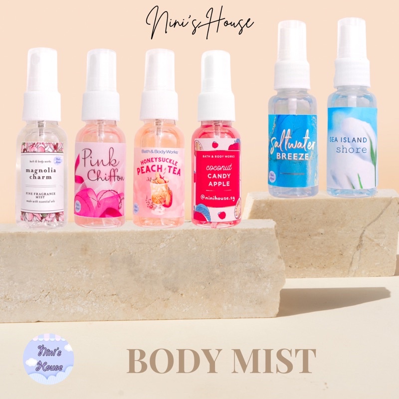 Body mist xịt toàn thân Bath and Body Works 30ml