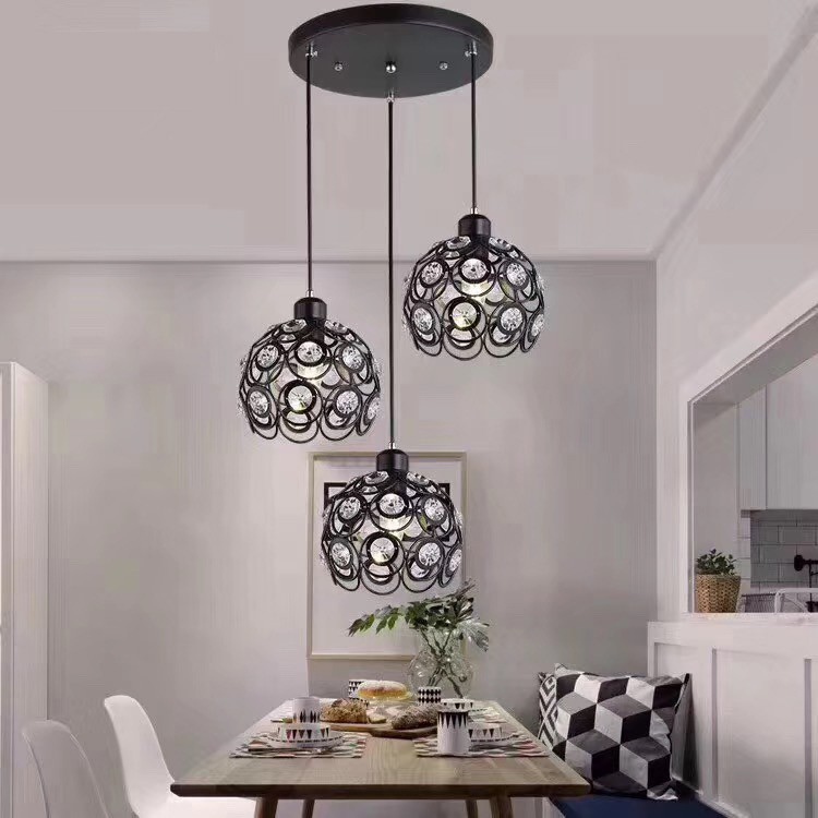 Bộ đèn thả MONSKY ALION treo trần trang trí độc đáo - kèm bóng LED và đế ốp trần