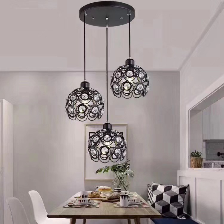 Bộ đèn thả TURI treo trần hiện đại - kèm bóng LED và đế ốp trần