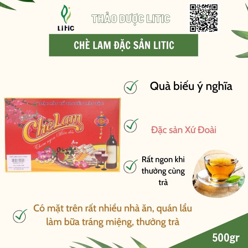 Chè Lam Thạch Xá LITIC loại ngon, dẻo thơm vùng quê xứ Đoài- Món quad ý nghĩa ngày tết