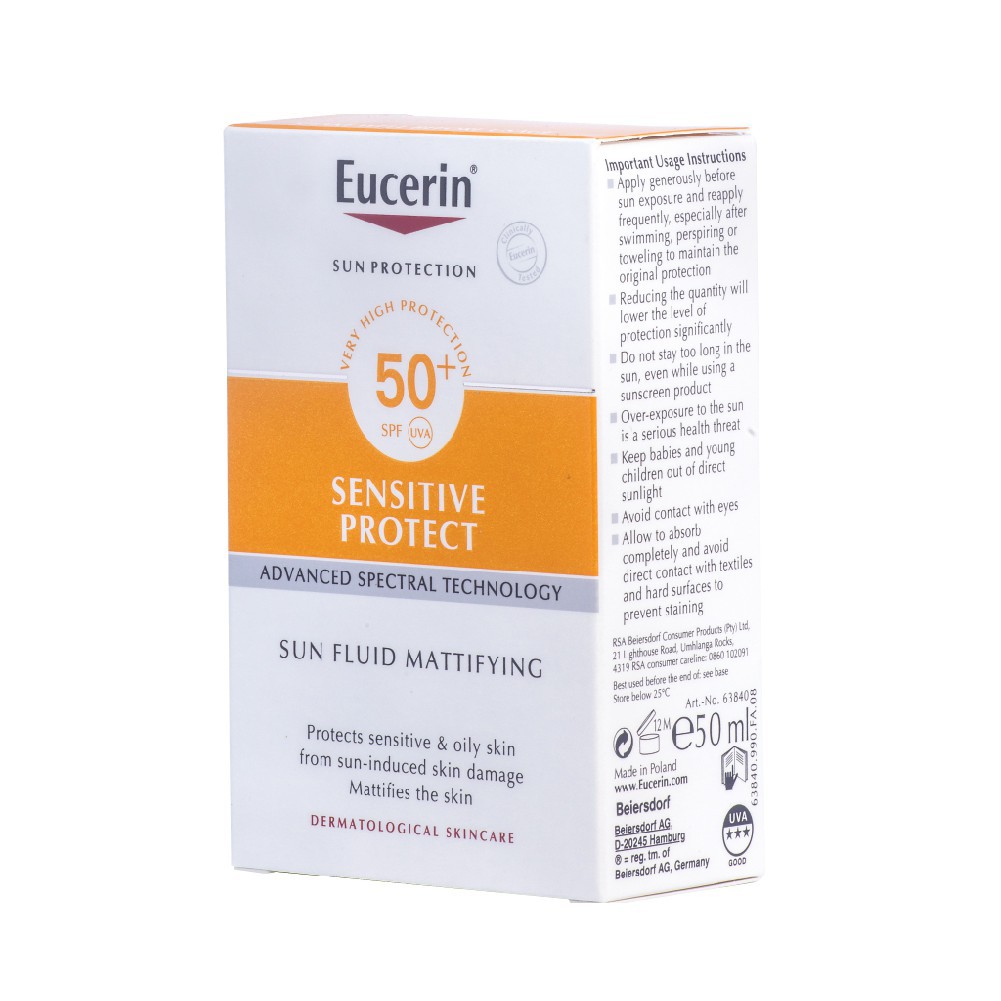 [Phiếu Vận May 1đ] Cơ hội trúng 1Kem chống nắng  Eucerin Sun Fluid MattifyingFace SPF50+ 50ml + Dầu tắm shower oil 200ml | BigBuy360 - bigbuy360.vn