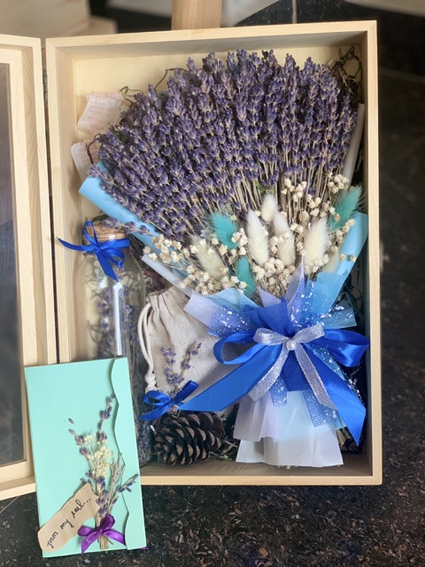 Hộp quà hoa lavender ( combo đặc biệt) | BigBuy360 - bigbuy360.vn