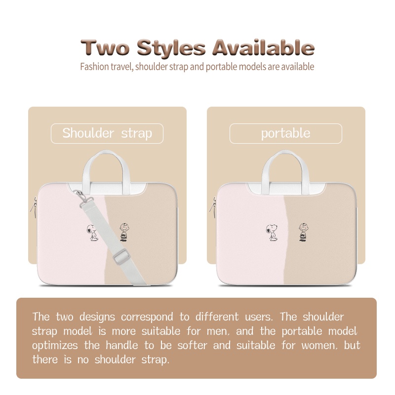 Túi Đựng Laptop Chống Thấm Nước Họa Tiết Hoạt Hình Cho Lenovo / Huawei / Acer / Asus / HP / Dell / Dell / Dell / 12 / 13 14 15 17 Inch